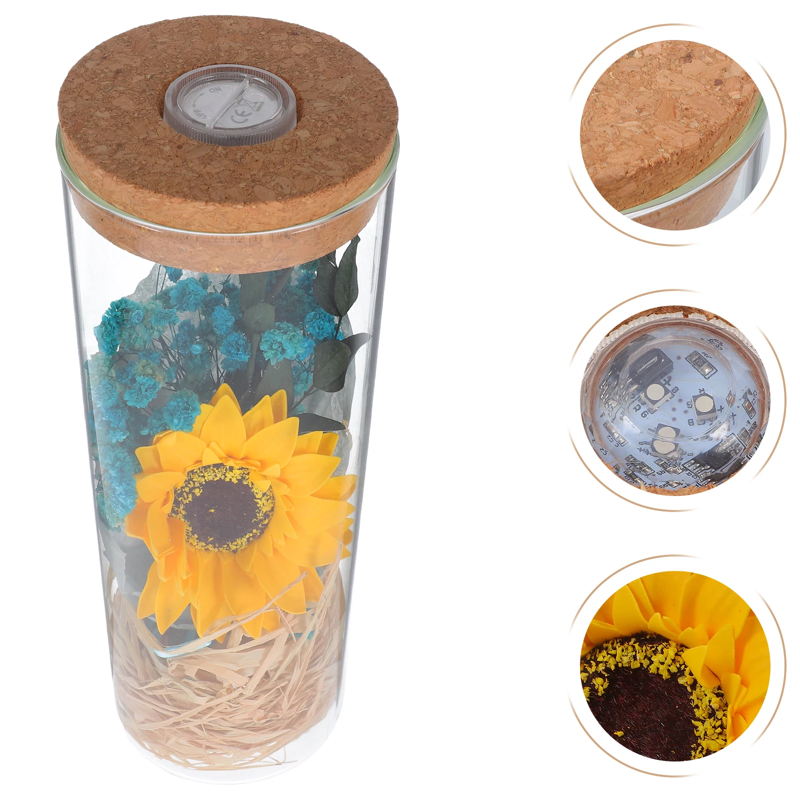 Gift Wishing Bottle Sunflower Gifts Birthday Girlfriend Carnations Eternal Flowers
Gift Wishing Bottle Sunflower Gifts Birthday Girlfriend Carnations Eternal Flowers