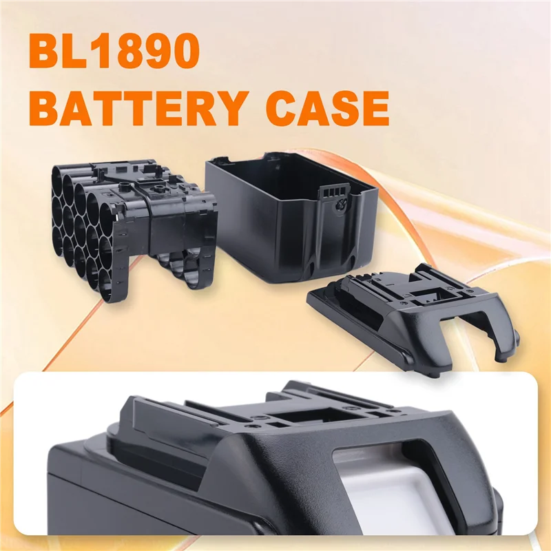 AC56-DIY BL1890 Battery Case PCB Charging Protection Board Shell Box For 18V BL1860 9.0Ah With LED Battery Indicator
AC56-DIY BL1890 Battery Case PCB Charging Protection Board Shell Box For 18V BL1860 9.0Ah With LED Battery Indicator