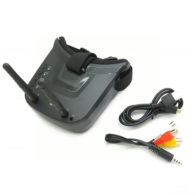 FPV-очки 5.8G VR009 с 3-дюймовым экраном, антеннами, 40 каналами, встроенным аккумулятором, видеогарнитурой и аналоговым FPV-передатчиком для радиоуправляемых дронов
FPV-очки 5.8G VR009 с 3-дюймовым экраном, антеннами, 40 каналами, встроенным аккумулятором, видеогарнитурой и аналоговым FPV-передатчиком для радиоуправляемых дронов