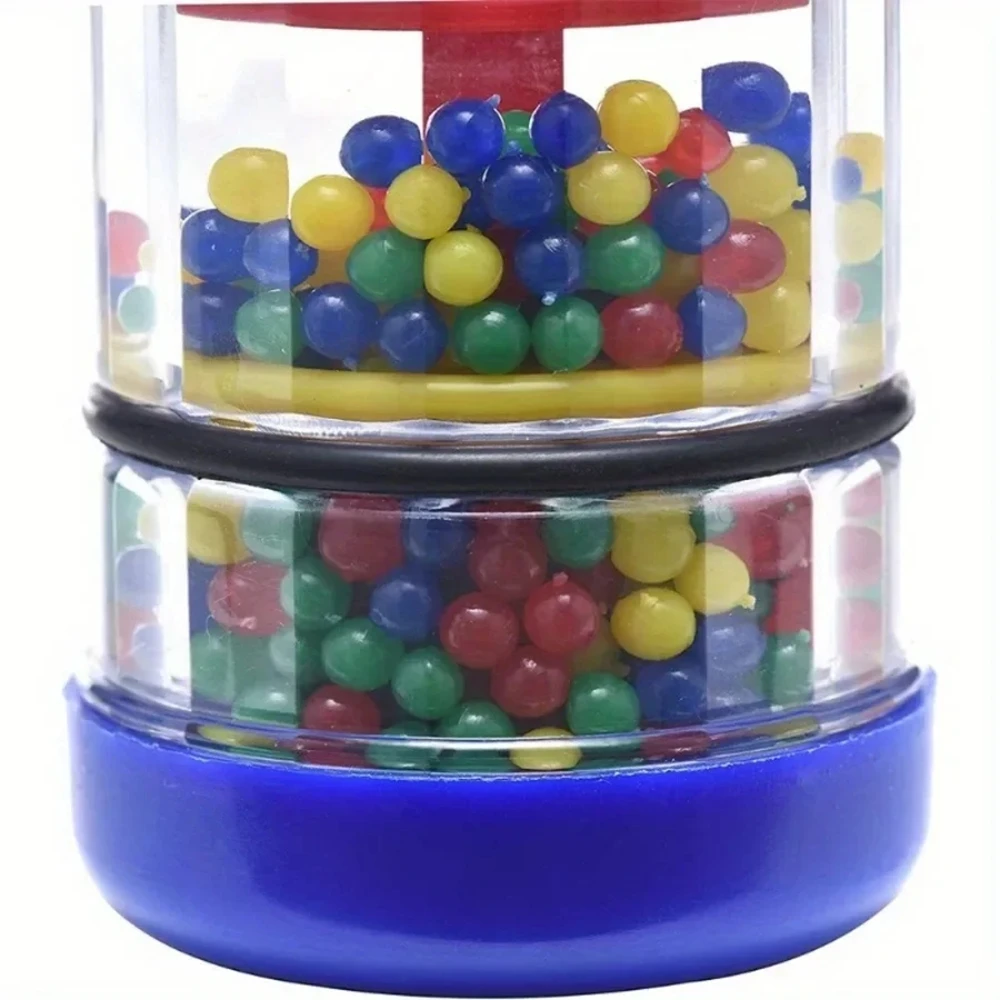 1PC Rainbow Hourglass Rain Stick Rain Sound Pipe, Hand Shaking Orff Musical Instrument for Kids
1PC Rainbow Hourglass Rain Stick Rain Sound Pipe, Hand Shaking Orff Musical Instrument for Kids