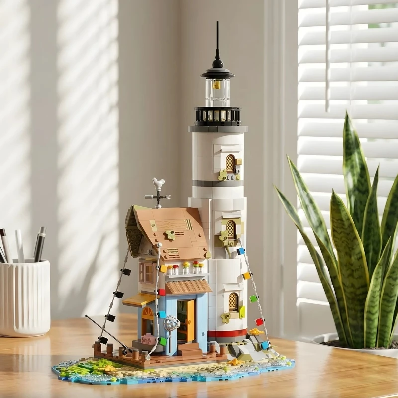 Island Lighthouse Building Blocks, Architectural Model Ornaments, Student Birthday Gifts, Children's Assembly Toys, Figures
Island Lighthouse Building Blocks, Architectural Model Ornaments, Student Birthday Gifts, Children's Assembly Toys, Figures