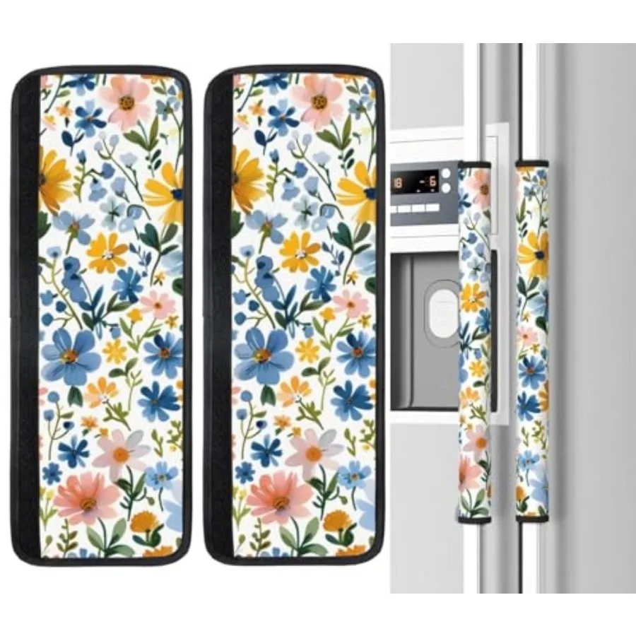 Refrigerator Door Handle Covers Neoprene Fridge Door Handle Covers Washable Non-Slip Protector for Fridge Dishwasher Appliance
Refrigerator Door Handle Covers Neoprene Fridge Door Handle Covers Washable Non-Slip Protector for Fridge Dishwasher Appliance