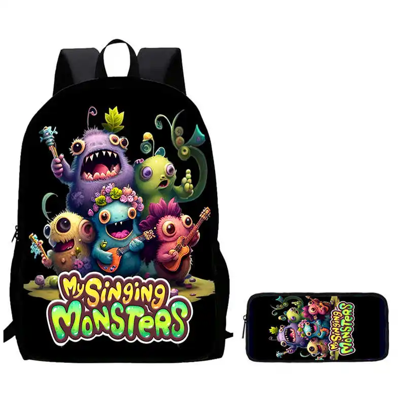 2-Piece Set My Singing Monsters Student School Bag Pencil Case Boys and Girls Backpack Stationery Box Kidsren's School Bag
2-Piece Set My Singing Monsters Student School Bag Pencil Case Boys and Girls Backpack Stationery Box Kidsren's School Bag