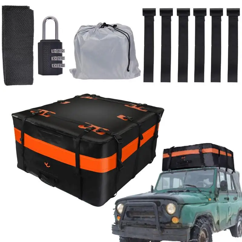 Car Carriers Rooftop Waterproof Roof Rack Bag Suitable For All Vehicle With/without Rack Storage Bag Car Travel Bag For Outdoor
Car Carriers Rooftop Waterproof Roof Rack Bag Suitable For All Vehicle With/without Rack Storage Bag Car Travel Bag For Outdoor