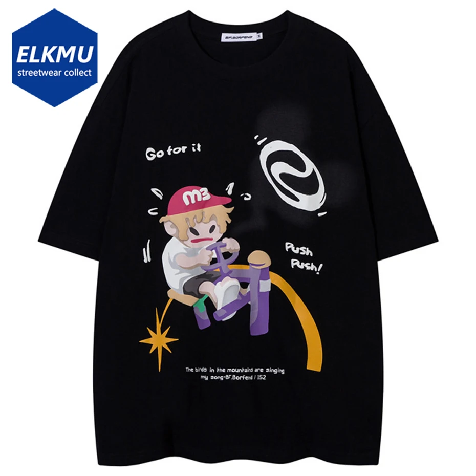 Harajuku Oversized Hip Hop T-shirt Printed Loose Short Sleeve Cotton Tee Tops Black White Casual T Shirts Y2K
Harajuku Oversized Hip Hop T-shirt Printed Loose Short Sleeve Cotton Tee Tops Black White Casual T Shirts Y2K