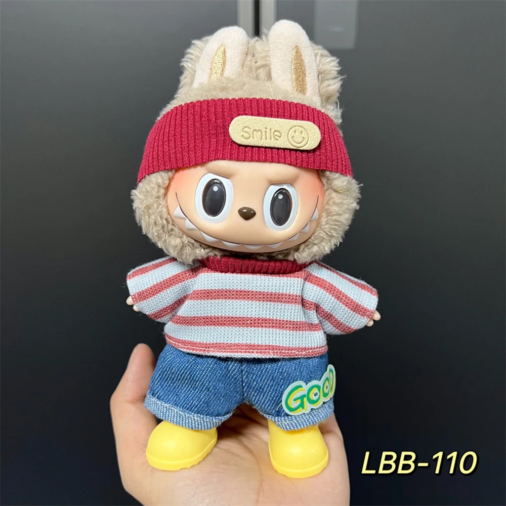 Cute Plush LABUBU Doll Clothing Set Labubu V1 V2 Casual Sports Style Clothing Accessories
Cute Plush LABUBU Doll Clothing Set Labubu V1 V2 Casual Sports Style Clothing Accessories