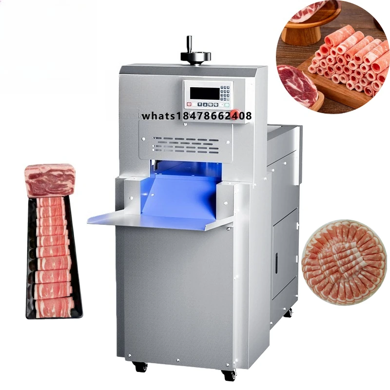 Mutton Roll Cutting Machine Frozen Meat Slicing Machine Food Processing Factory Equipment
Mutton Roll Cutting Machine Frozen Meat Slicing Machine Food Processing Factory Equipment