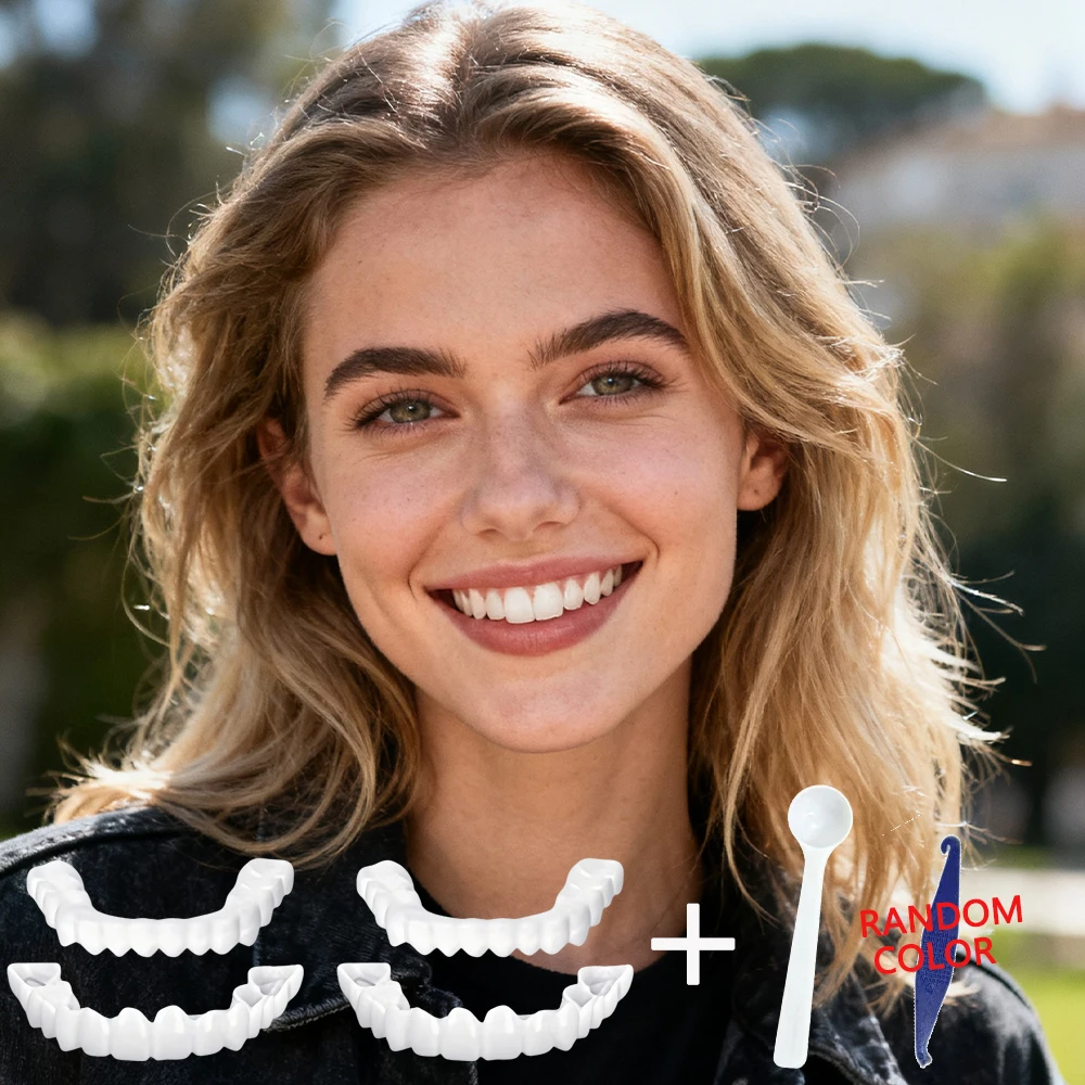 Strong Masculine Style Teeth Veneers Reusable Instant Smile Whitening Robust Design for Men H2931
Strong Masculine Style Teeth Veneers Reusable Instant Smile Whitening Robust Design for Men H2931