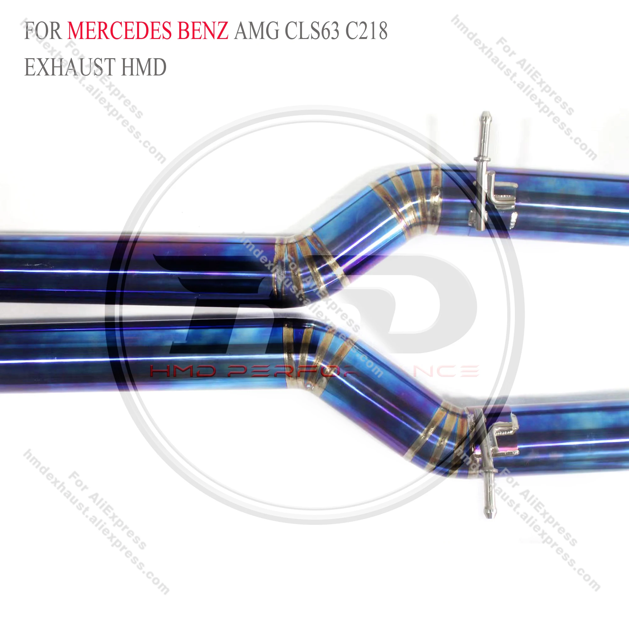 HMD Exclusive customization Titanium alloy Exhaust System Performance Catback for Mercedes Benz AMG CLS63 C218 with valve
HMD Exclusive customization Titanium alloy Exhaust System Performance Catback for Mercedes Benz AMG CLS63 C218 with valve