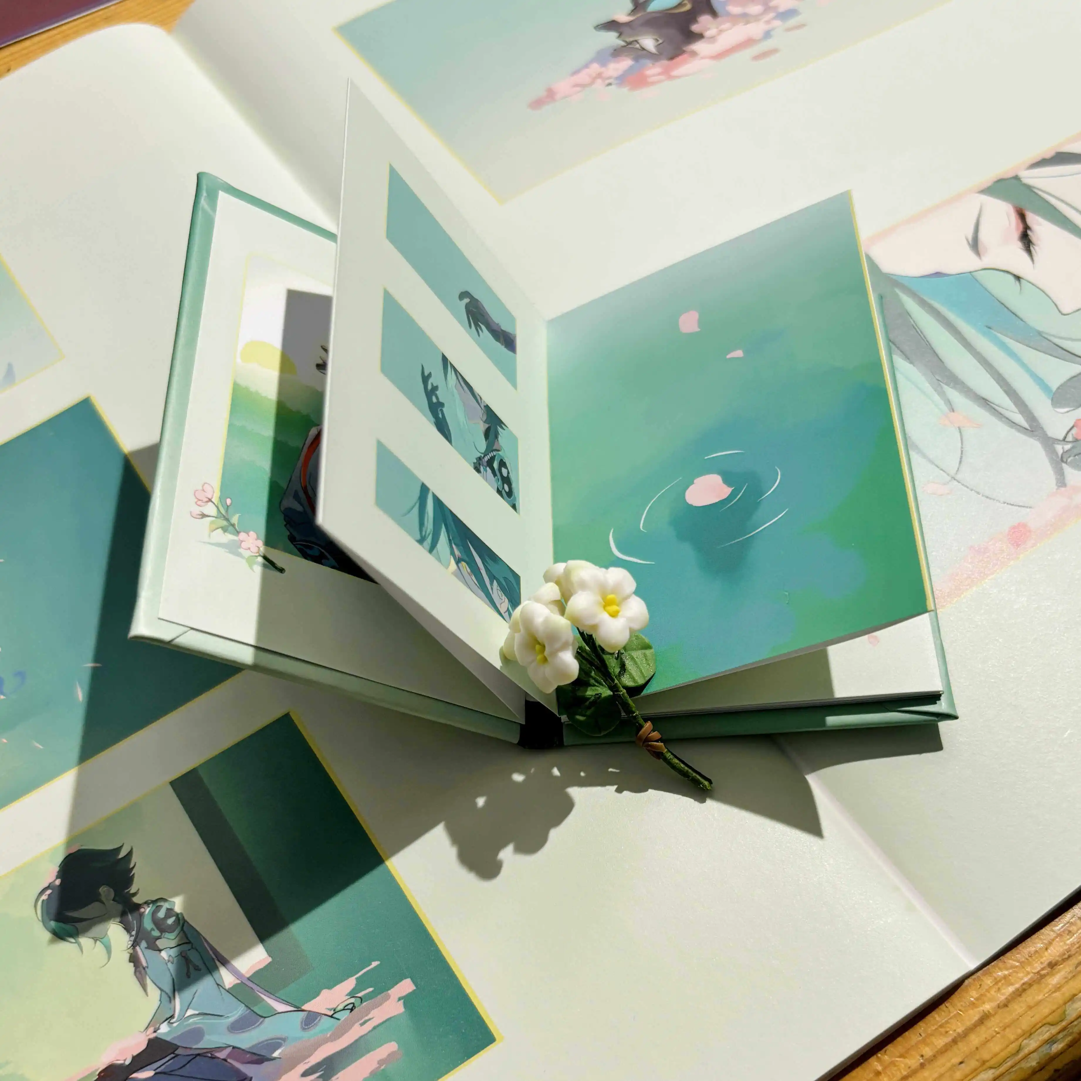 2025 Genshin Impact Xiao Like Spring in Green Cute and Soothing Pocket-size Book Page Foldable Fridge Magnet Green Hill Card
2025 Genshin Impact Xiao Like Spring in Green Cute and Soothing Pocket-size Book Page Foldable Fridge Magnet Green Hill Card
