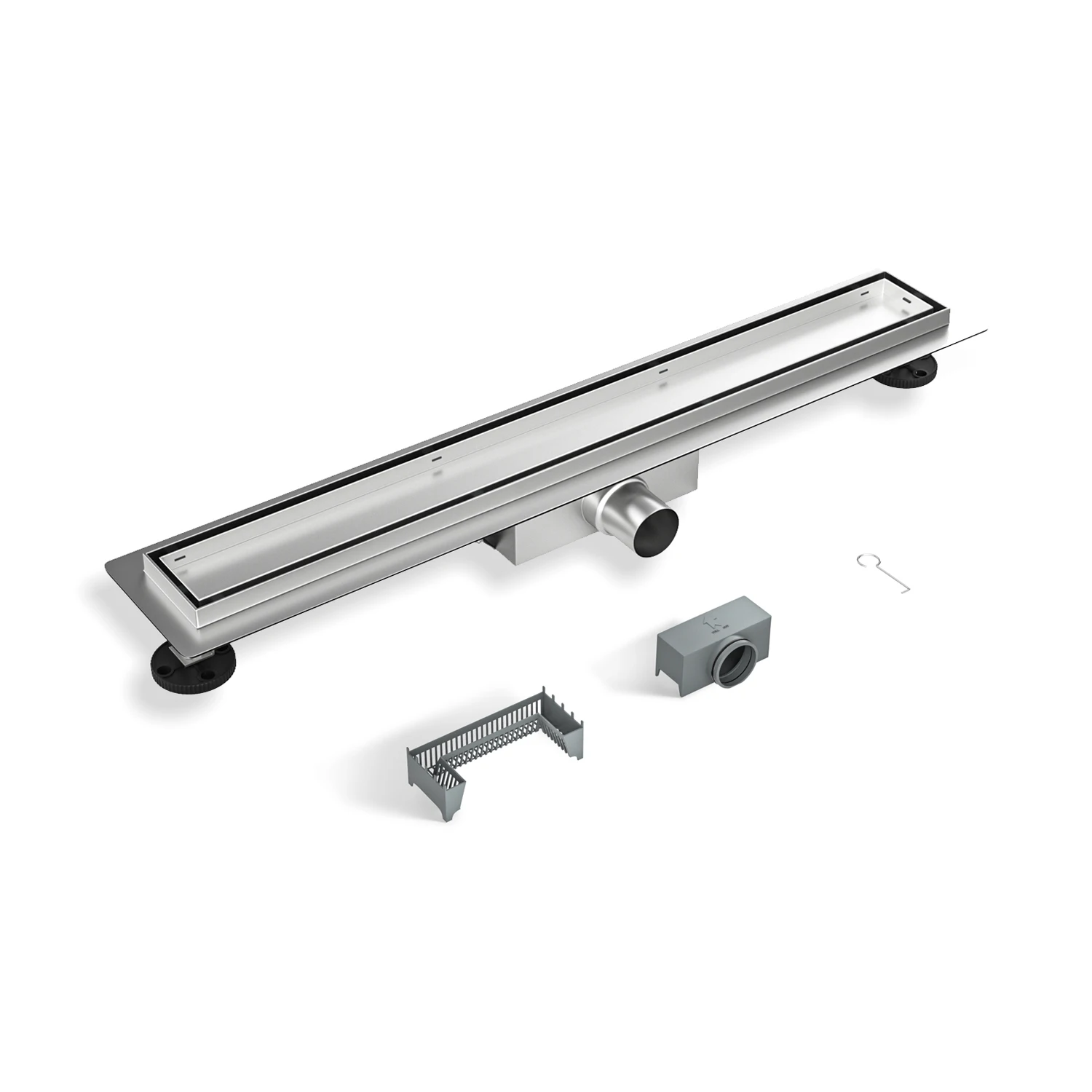 NEODRAIN Bathroom Invisible Rectangle Floor Drain Stainless Steel Tile Insert Shower Drain with Siphon
NEODRAIN Bathroom Invisible Rectangle Floor Drain Stainless Steel Tile Insert Shower Drain with Siphon