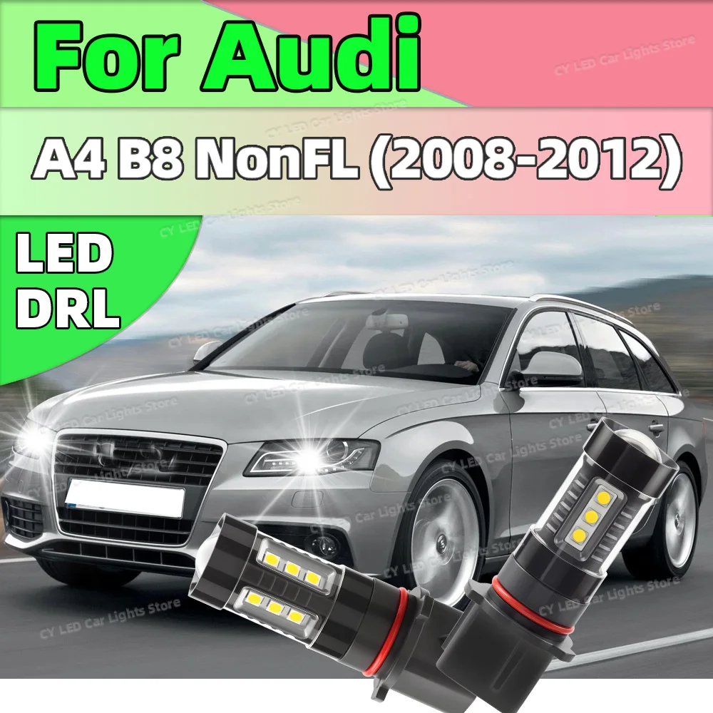 2 шт. светодиодные дневные ходовые огни Canbus P13W DLR лампа DayLight 6000K для Audi A4 B8 NonFL 2008 2009 2010 2011 2012
2 шт. светодиодные дневные ходовые огни Canbus P13W DLR лампа DayLight 6000K для Audi A4 B8 NonFL 2008 2009 2010 2011 2012