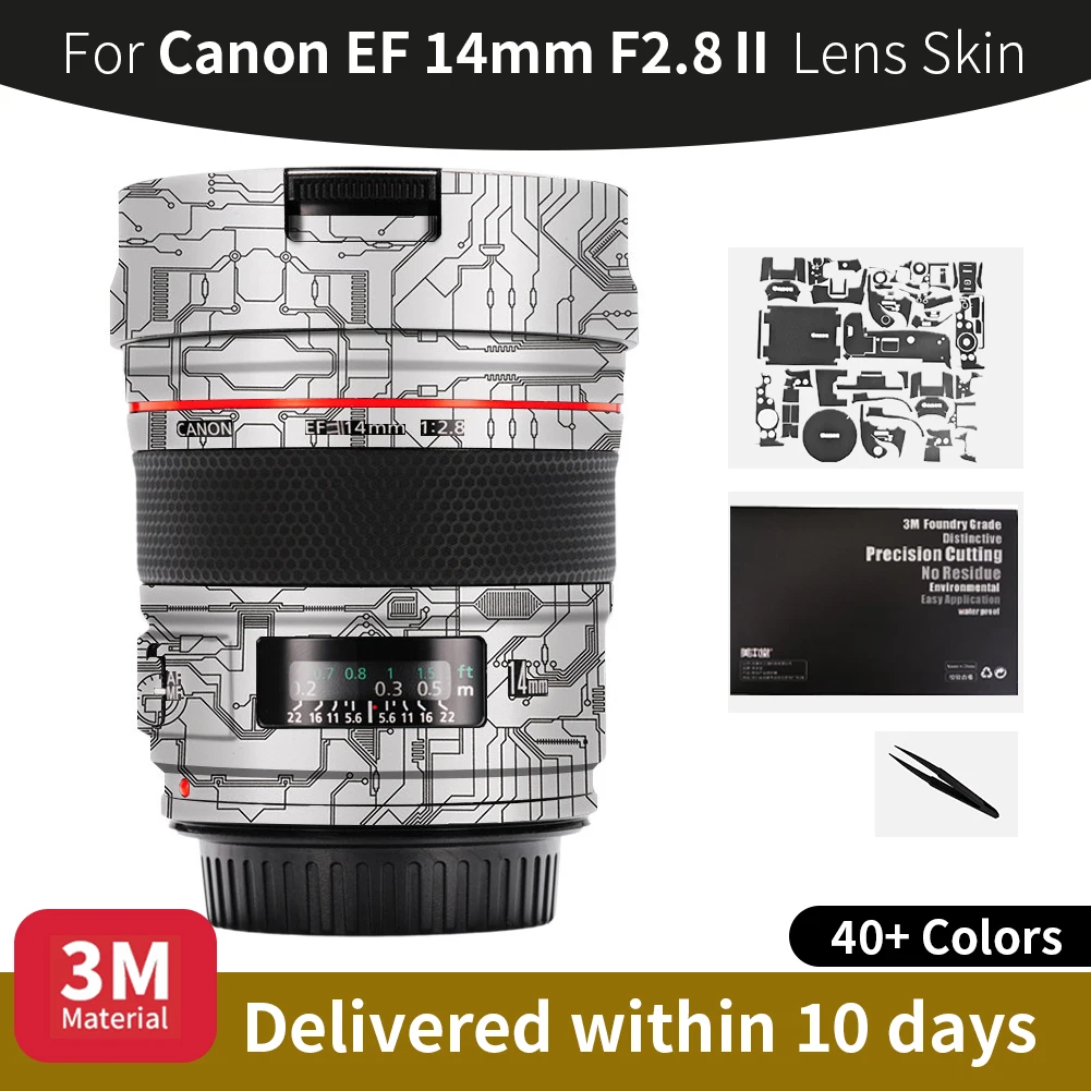 Для кожи Canon ef 14 мм f2.8 II, наклейка на объектив Canon EF 14 мм F2.8 L II, устойчивая к царапинам защитная пленка, полная защита покрытия
Для кожи Canon ef 14 мм f2.8 II, наклейка на объектив Canon EF 14 мм F2.8 L II, устойчивая к царапинам защитная пленка, полная защита покрытия