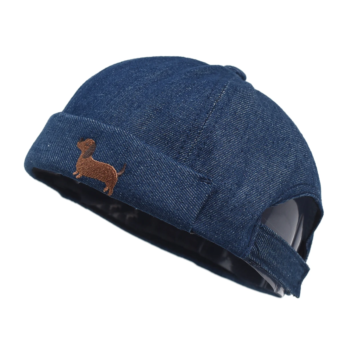 Cartoon Dog Embroidery Docker Cap Brimless Caps Without Visor Denim Adjustable Hat Hats Men Women Fashion Street Outdoor
Cartoon Dog Embroidery Docker Cap Brimless Caps Without Visor Denim Adjustable Hat Hats Men Women Fashion Street Outdoor