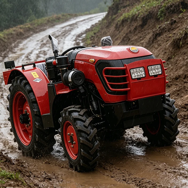 Customized 35HP Wheeled Tractor, Four-wheel Rotary Tiller, High-power Multi-functional Farmland Tillage Machine
Customized 35HP Wheeled Tractor, Four-wheel Rotary Tiller, High-power Multi-functional Farmland Tillage Machine