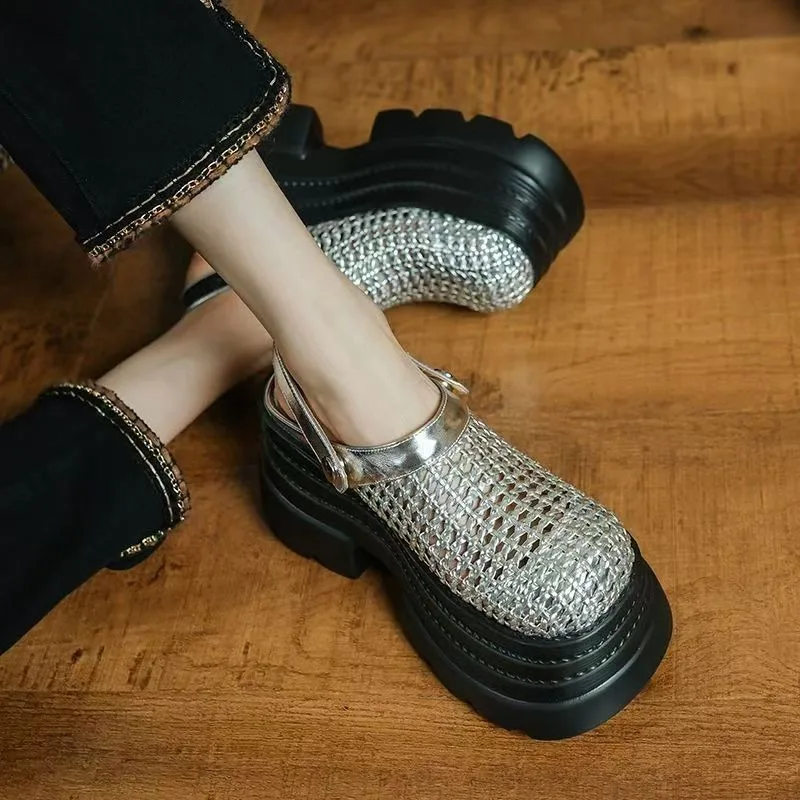 Thick Soled Slippers 2026 New Fashion Super High Toe Sandals,short Person Women's Sandals Shoes, Comfortable Slippers Sandals
Thick Soled Slippers 2026 New Fashion Super High Toe Sandals,short Person Women's Sandals Shoes, Comfortable Slippers Sandals