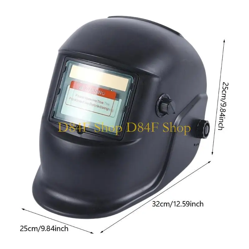 D84F Professional Welding Helmets With Solar Auto Darkenings Technology Welder Mask
D84F Professional Welding Helmets With Solar Auto Darkenings Technology Welder Mask