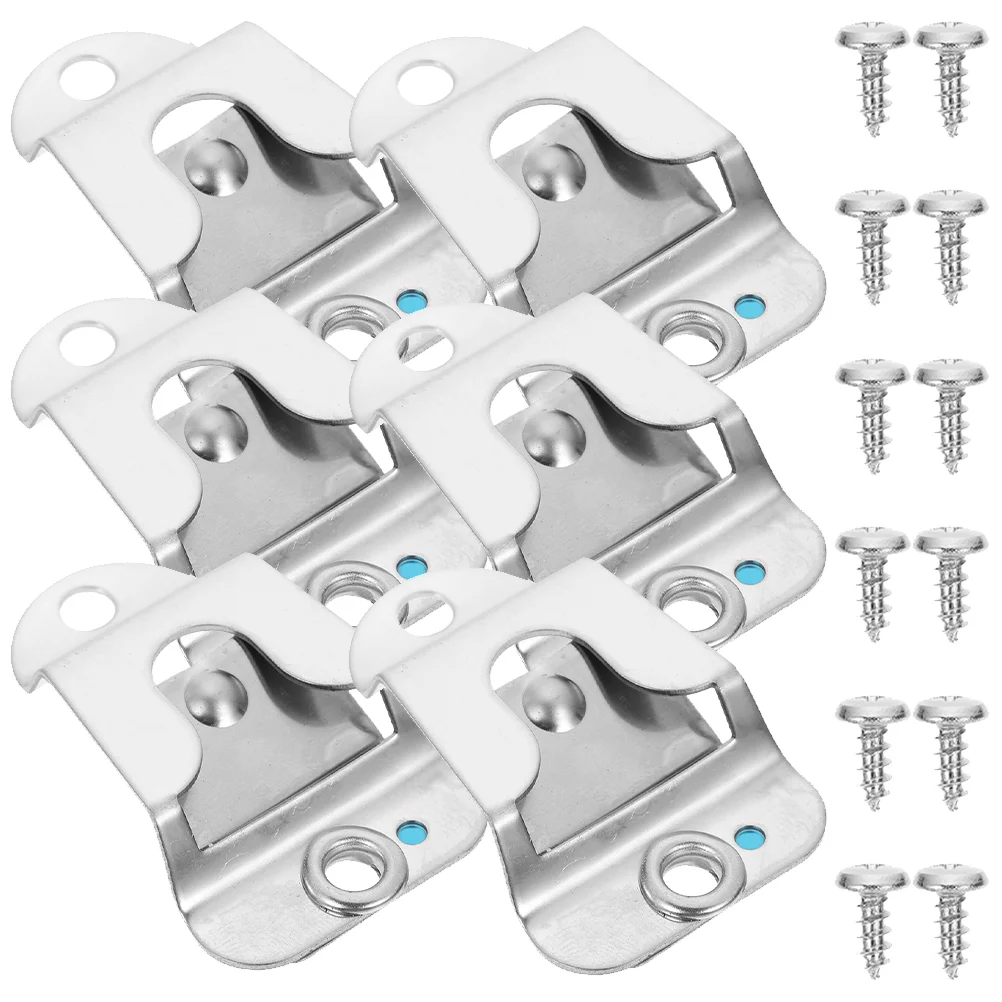 6 Pcs Microphone Hook Gooseneck Holder Hand Holding Clip for Ham Radio Metal Handheld Hanger Stainless Steel Rack
6 Pcs Microphone Hook Gooseneck Holder Hand Holding Clip for Ham Radio Metal Handheld Hanger Stainless Steel Rack
