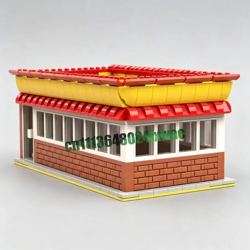 New 540PCS Waffle House MOC Building Blocks Diner Street View Custom Puzzle DIY Assembly Creative Toy Gift Collection Display
New 540PCS Waffle House MOC Building Blocks Diner Street View Custom Puzzle DIY Assembly Creative Toy Gift Collection Display