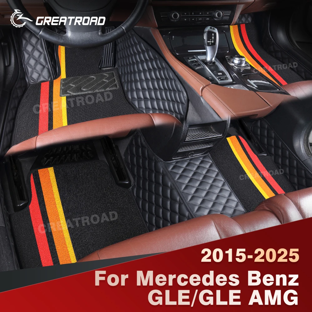 Для Mercedes Benz GLE/GLE AMG 2015-2025 двухслойные автомобильные коврики на заказ, автомобильный ковер, аксессуары для интерьера
Для Mercedes Benz GLE/GLE AMG 2015-2025 двухслойные автомобильные коврики на заказ, автомобильный ковер, аксессуары для интерьера