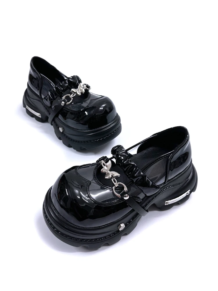 Mary Jane Single Shoes with Buckle Thick Bottom Platform Heightening Design Millennium Style Casual Fashion Footwear for Women
Mary Jane Single Shoes with Buckle Thick Bottom Platform Heightening Design Millennium Style Casual Fashion Footwear for Women