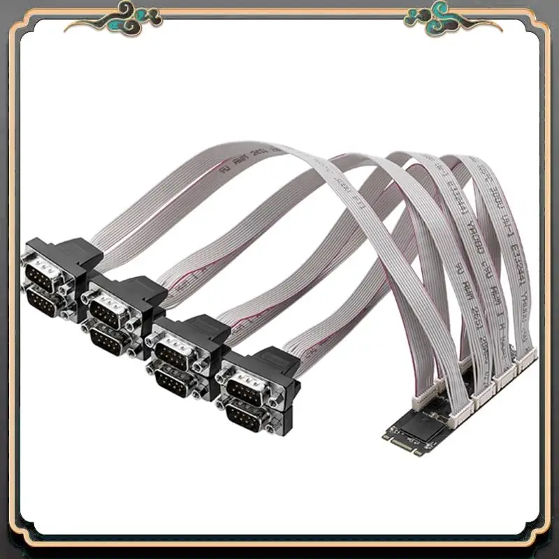 ASMA-M2 To 8 Port RS232 Serial Expansion Card M2 To RS232 Serial Expansion Card Riser 8 Port RS232 Serial Expansion Adapter
ASMA-M2 To 8 Port RS232 Serial Expansion Card M2 To RS232 Serial Expansion Card Riser 8 Port RS232 Serial Expansion Adapter