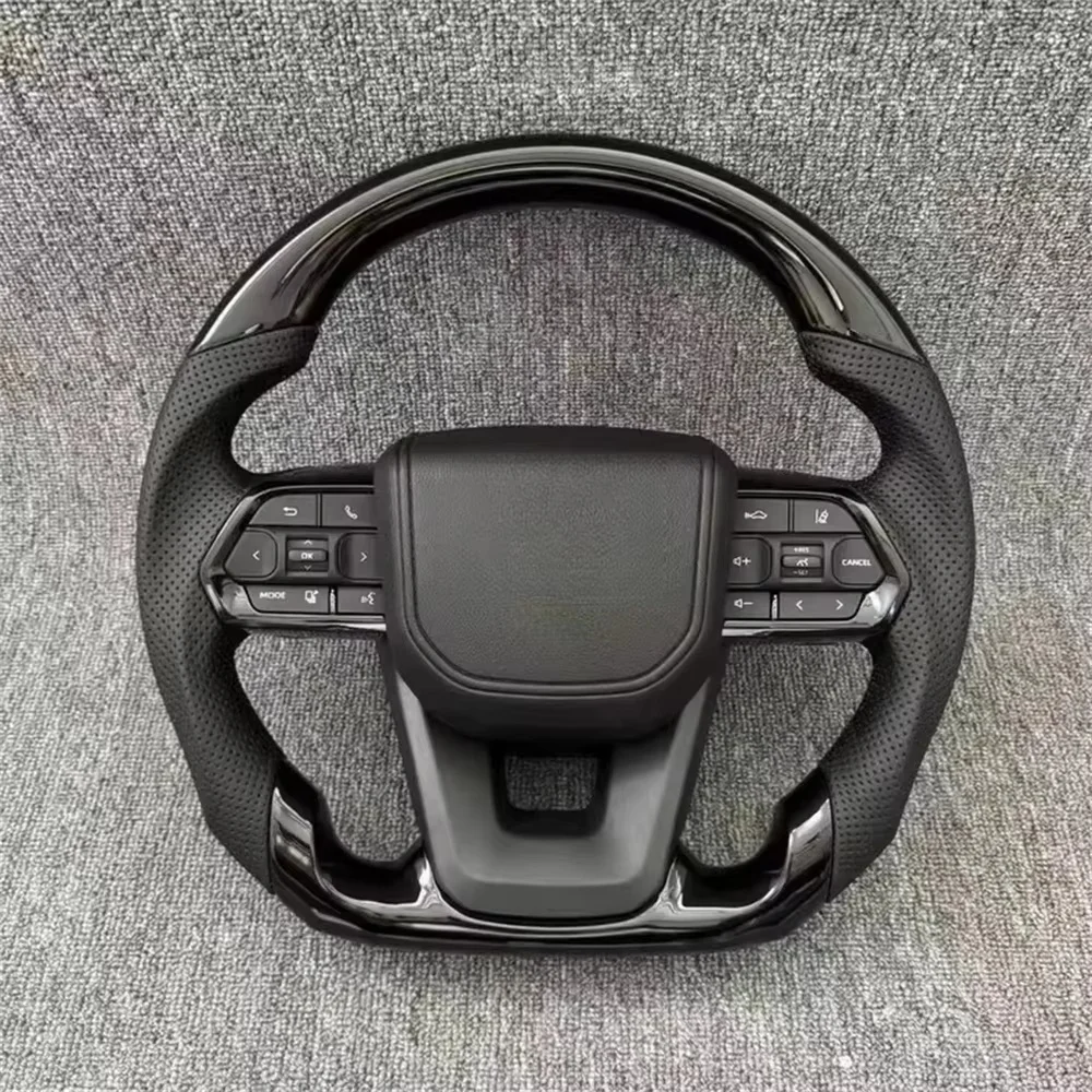 Modification Carbon Fiber Leather Sports Steering Wheel for Toyota Corolla LC300 Hilux Fortuner Land Cruiser GR Car Accessories
Modification Carbon Fiber Leather Sports Steering Wheel for Toyota Corolla LC300 Hilux Fortuner Land Cruiser GR Car Accessories