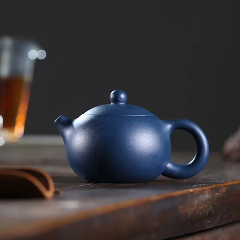 Chinese Yixing Purple Clay Teapot Handmade Small Capacity Xishi Tea Pot Ball Hole Filter Zisha Tea Set Beauty Kettle 100ml
Chinese Yixing Purple Clay Teapot Handmade Small Capacity Xishi Tea Pot Ball Hole Filter Zisha Tea Set Beauty Kettle 100ml