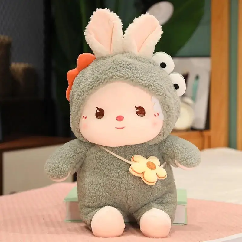 1pc Cute Rabbit Turn Into Plush Toys Cartoon Stuffed Dolls Girl,Soft And Skin-Friendly, It Provides Warm And Companionship.
1pc Cute Rabbit Turn Into Plush Toys Cartoon Stuffed Dolls Girl,Soft And Skin-Friendly, It Provides Warm And Companionship.
