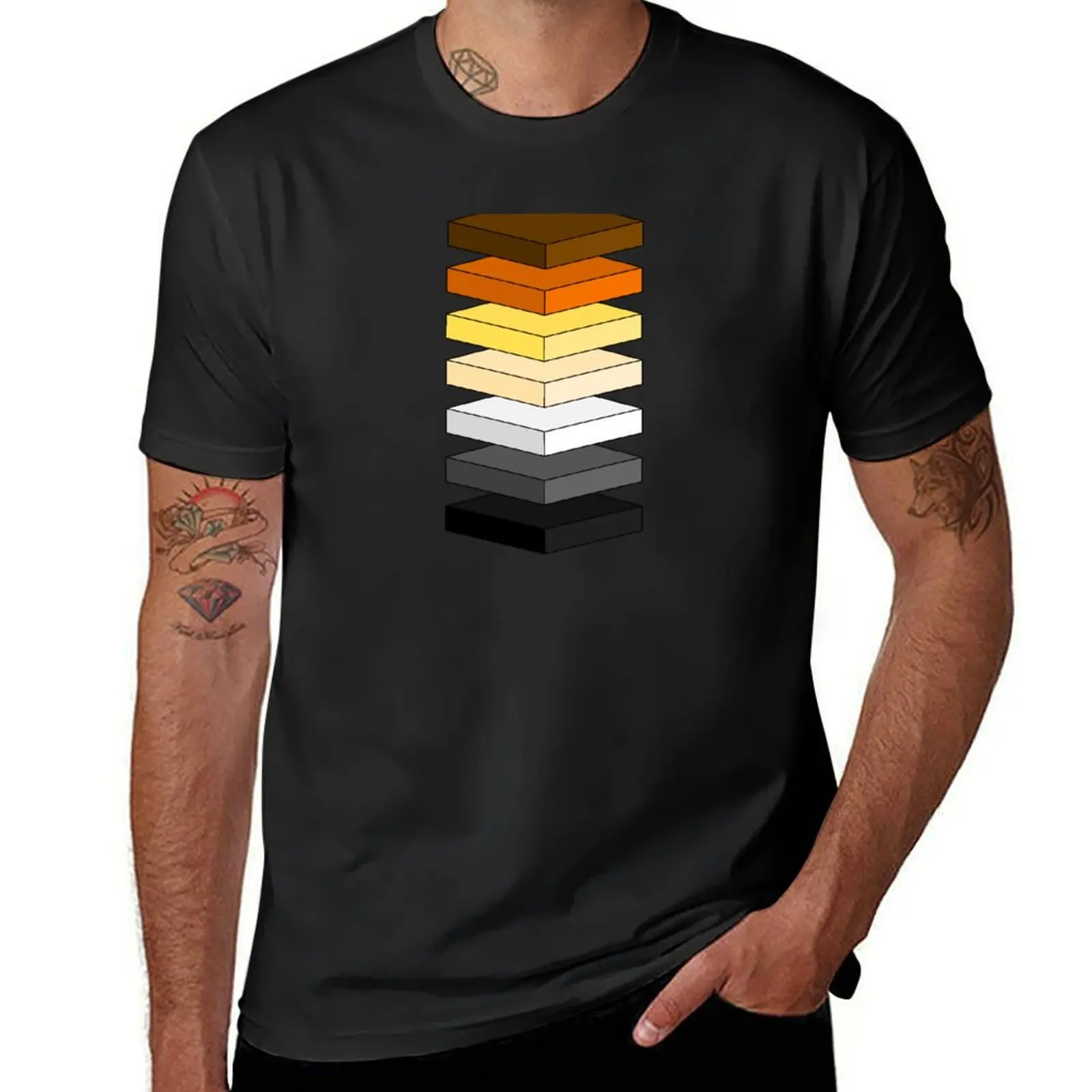 Subtle Bear Pride Flag Geometric Design. T-Shirt plus size tops funnys sweat oversized t shirts for men
Subtle Bear Pride Flag Geometric Design. T-Shirt plus size tops funnys sweat oversized t shirts for men