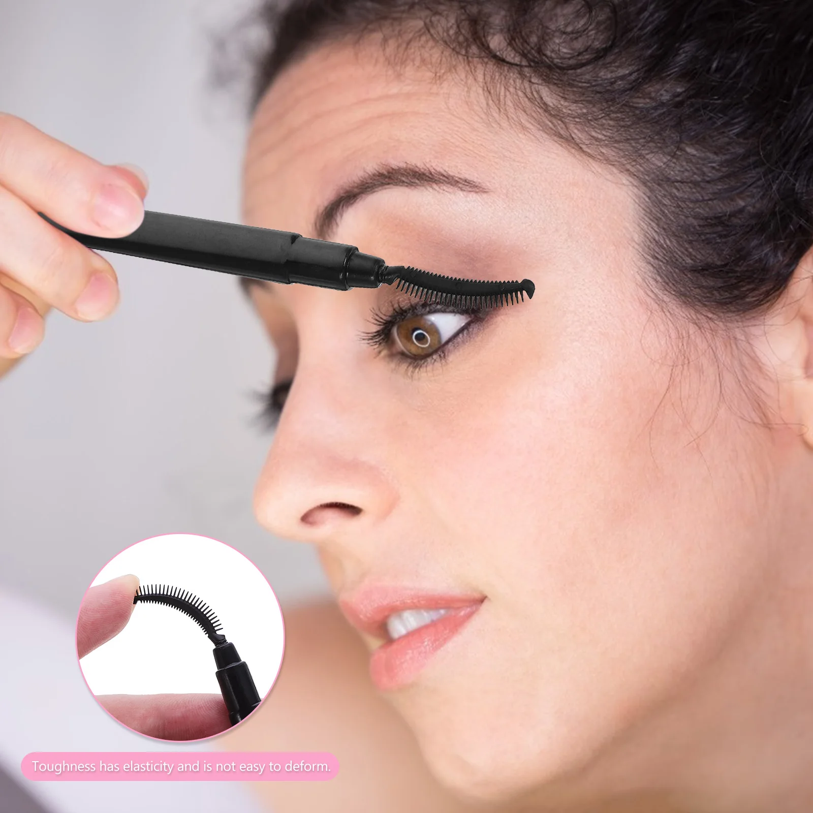 6Pcs Silicone Eyelash Brushes Soft Lash Applicators Portable Travel Eyelash Makeup Tools Mascara Wands
6Pcs Silicone Eyelash Brushes Soft Lash Applicators Portable Travel Eyelash Makeup Tools Mascara Wands
