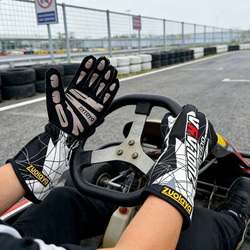 Мотоперчатки для мужчин: дышащие, для автоспорта и картинга, с силиконовыми вставками для защиты от скольжения, аксессуары для гонок на картинге
Мотоперчатки для мужчин: дышащие, для автоспорта и картинга, с силиконовыми вставками для защиты от скольжения, аксессуары для гонок на картинге