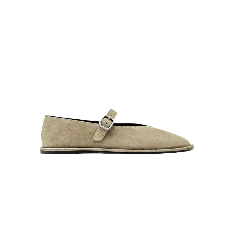 Withered French Countryside Lazy Loafer Suede Leather Buckle Decoration Ballet Shoes For Women Comfortable Mary Jane Shoes Woman
Withered French Countryside Lazy Loafer Suede Leather Buckle Decoration Ballet Shoes For Women Comfortable Mary Jane Shoes Woman