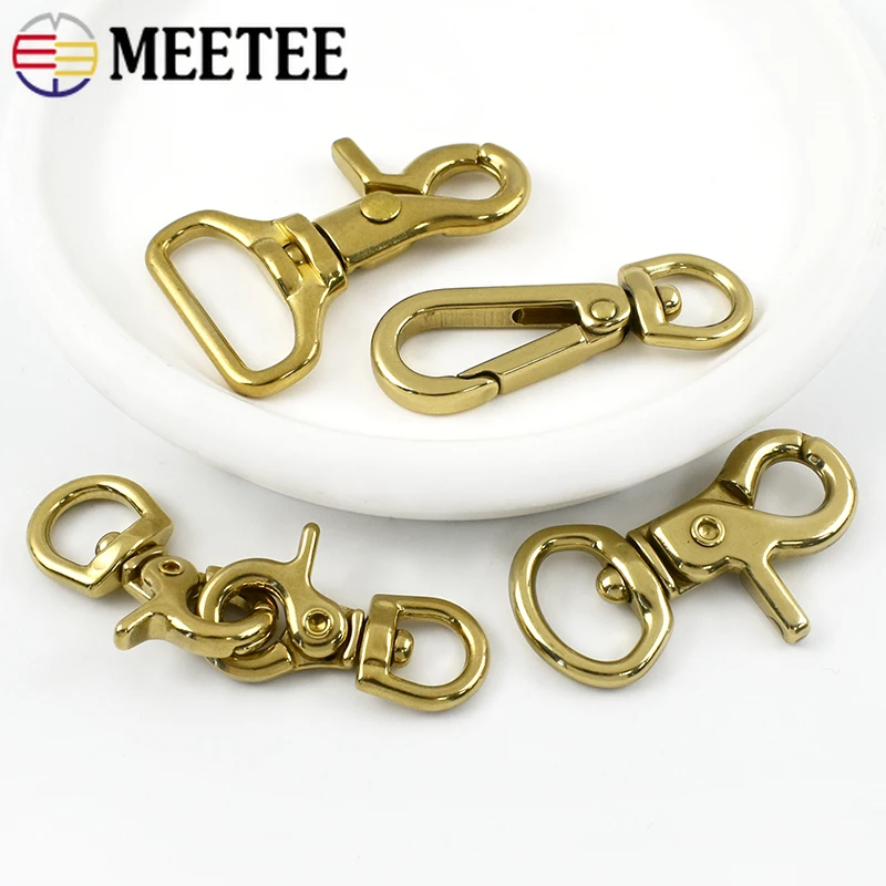 2/5/10Pcs 8-25mm Brass Metal Buckle For Bag Swivel Lobster Clasp Trigger Snap Buckles Webbing Connect Hook DIY Accessories
2/5/10Pcs 8-25mm Brass Metal Buckle For Bag Swivel Lobster Clasp Trigger Snap Buckles Webbing Connect Hook DIY Accessories