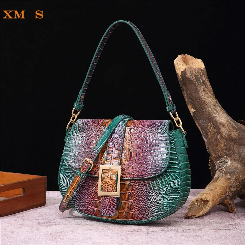 XMESSUN New Trendy Crocodile Pattern Shoulder Bags For Women,Europe and America Fashion Designer Female Messenger Crossbody Bag
XMESSUN New Trendy Crocodile Pattern Shoulder Bags For Women,Europe and America Fashion Designer Female Messenger Crossbody Bag
