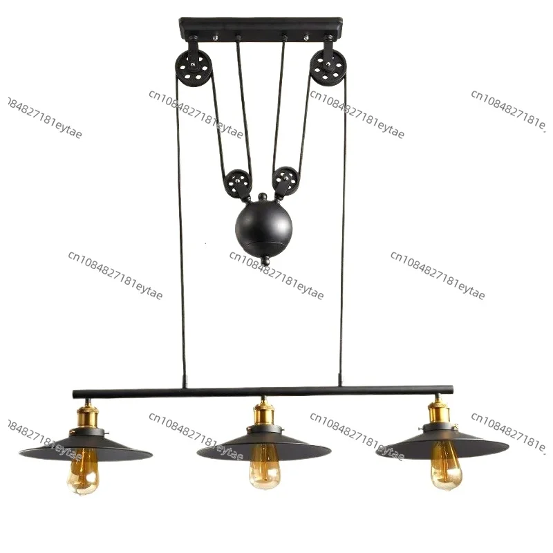 Retro Vintage Pully Pendant Lights Fixture Loft American Hanging Lamp Kitchen Cafe Bar Rope Industrial Edison Light Iron Antique
Retro Vintage Pully Pendant Lights Fixture Loft American Hanging Lamp Kitchen Cafe Bar Rope Industrial Edison Light Iron Antique