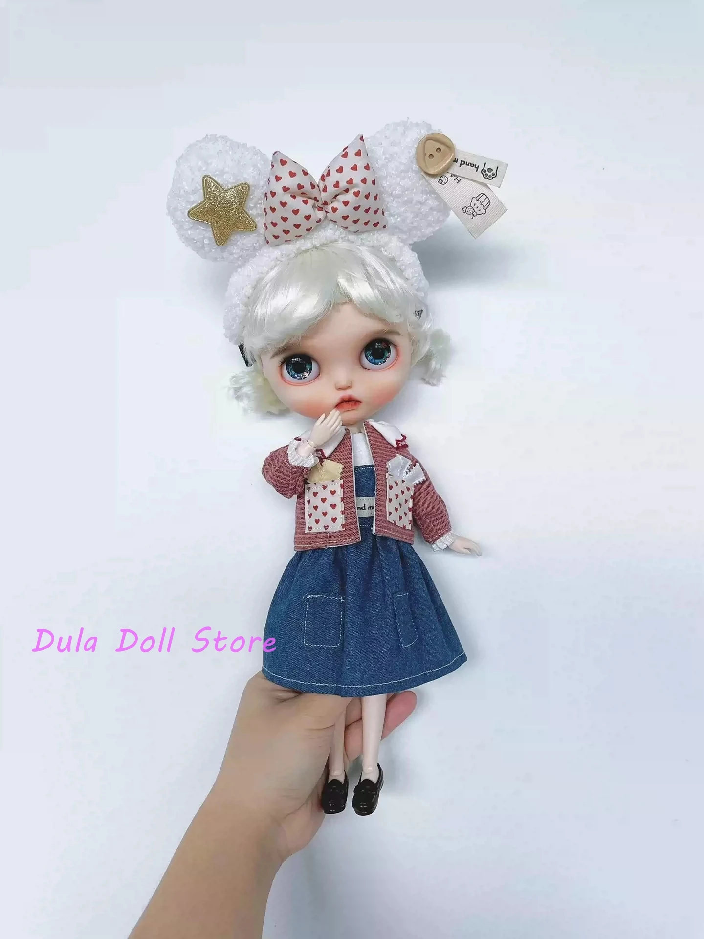 Одежда для куклы Dula платье Минни Blythe ob24 ob22 Azone Licca ICY jerfish 1/6 аксессуары для шарнирных кукол
Одежда для куклы Dula платье Минни Blythe ob24 ob22 Azone Licca ICY jerfish 1/6 аксессуары для шарнирных кукол