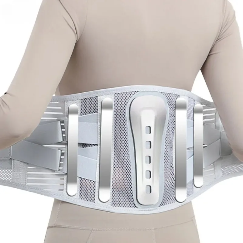 Back Braces Lumbar Support for Men & Women, Breathable Soft Mesh Fabric and 5 Stays All-round Support, Back Lumbar Support Home 
Back Braces Lumbar Support for Men & Women, Breathable Soft Mesh Fabric and 5 Stays All-round Support, Back Lumbar Support Home