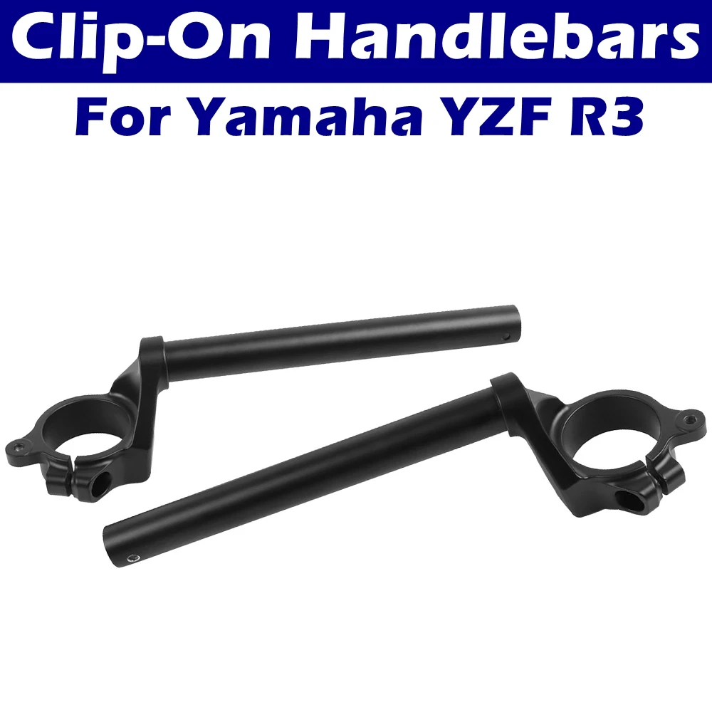 R3 Motorcycle Aluminum Handlebars Clip Ons For Yamaha YZF-R3 YZF R3 Fork Clip-on Handle Bars 2019-2025 2024 2023
R3 Motorcycle Aluminum Handlebars Clip Ons For Yamaha YZF-R3 YZF R3 Fork Clip-on Handle Bars 2019-2025 2024 2023