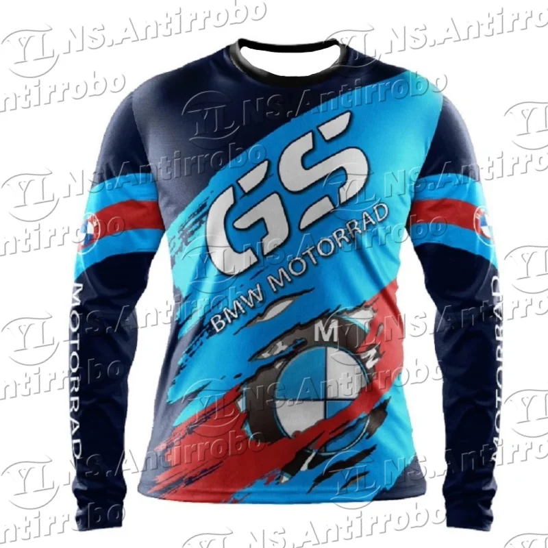 Футболка BMW Moto Racing, мужские и женские костюмы для верховой езды, дышащая и удобная спортивная одежда для верховой езды с длинными рукавами, быстросохнущая одежда 
Футболка BMW Moto Racing, мужские и женские костюмы для верховой езды, дышащая и удобная спортивная одежда для верховой езды с длинными рукавами, быстросохнущая одежда