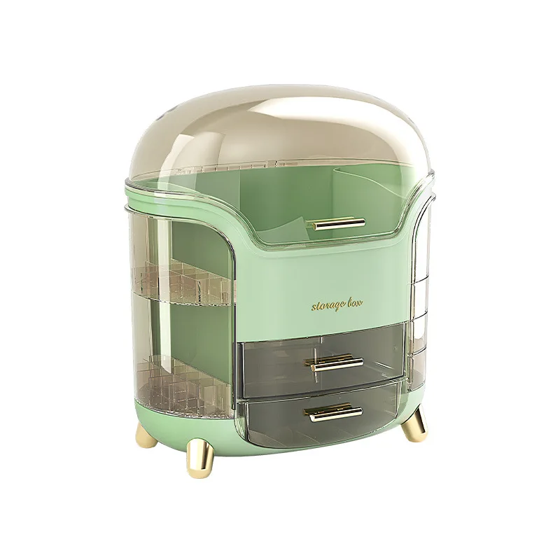 Cosmetics Storage Box Internet Celebrity Light Luxury Desktop Large Capacity Dust Rack Storage Skin Care Products Grid Storage
Cosmetics Storage Box Internet Celebrity Light Luxury Desktop Large Capacity Dust Rack Storage Skin Care Products Grid Storage