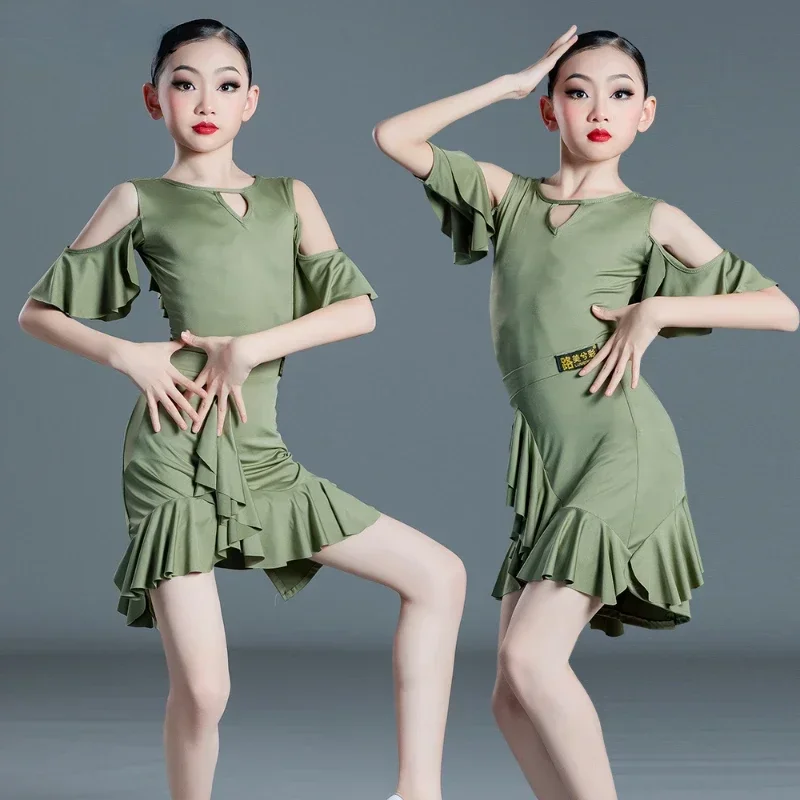 Платье для латинских танцев для девочек, детский танцевальный костюм для бальных танцев, платья для танго, танцевальная сценическая практика, конкурс, танцевальные юбки
Платье для латинских танцев для девочек, детский танцевальный костюм для бальных танцев, платья для танго, танцевальная сценическая практика, конкурс, танцевальные юбки