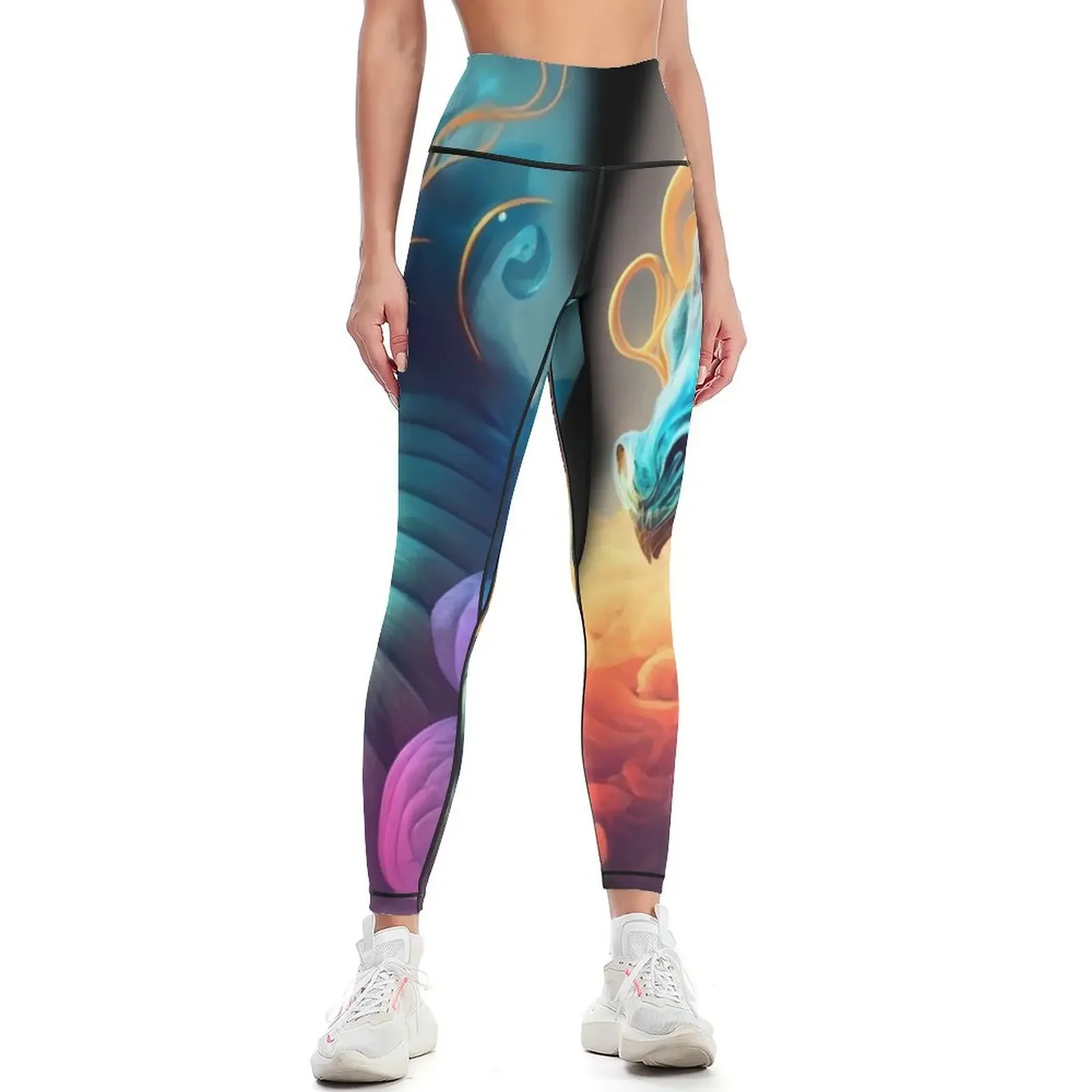 Colorful Dragon Leggings Sports pants woman for girls sporty woman gym push up tights for Womens Leggings
Colorful Dragon Leggings Sports pants woman for girls sporty woman gym push up tights for Womens Leggings