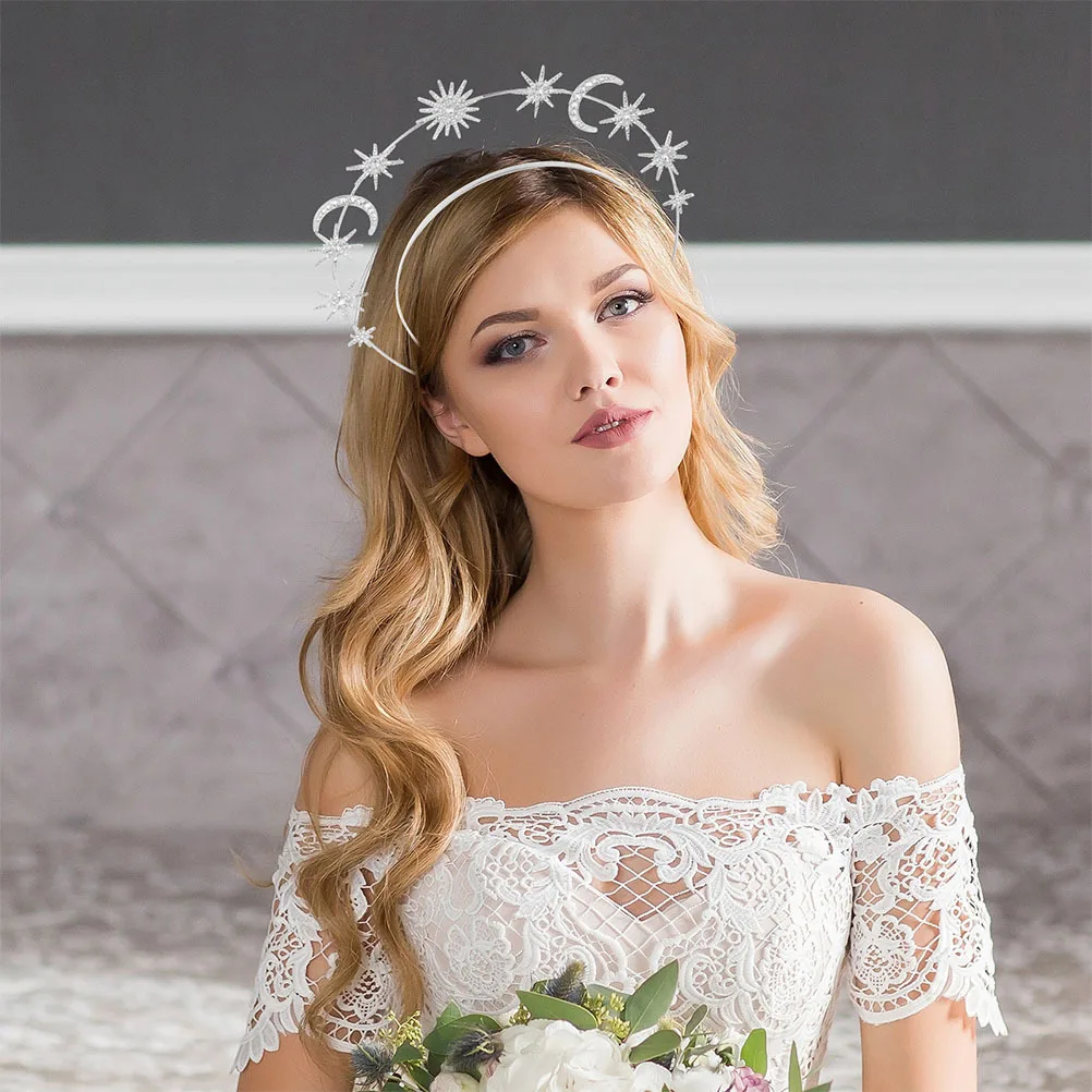 2Pcs Headband Metal Double Layer Star Hair Accessory Wedding Party Bridal Star Headband Wedding Headbands for Bride 
2Pcs Headband Metal Double Layer Star Hair Accessory Wedding Party Bridal Star Headband Wedding Headbands for Bride