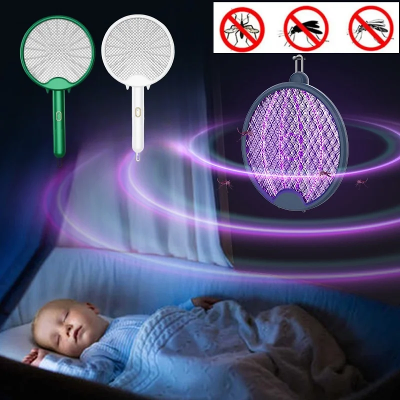 Складная USB-перезаряжаемая ракетка от комаров с регулируемым углом наклона, 3500В, электрическая ловушка для комаров с УФ-подсветкой, уничтожитель насекомых
Складная USB-перезаряжаемая ракетка от комаров с регулируемым углом наклона, 3500В, электрическая ловушка для комаров с УФ-подсветкой, уничтожитель насекомых