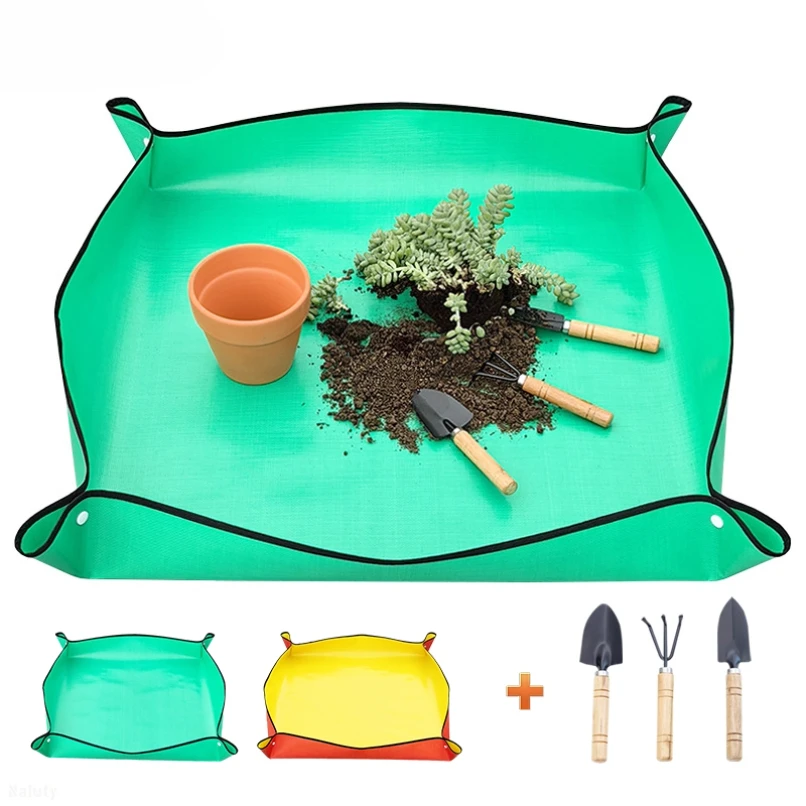 Waterproof Foldable Planting Mat Garden Mat Garden Potting Pad for Flowerpot Transplanting Mixing Soil Plant Pruning Garden Tool
Waterproof Foldable Planting Mat Garden Mat Garden Potting Pad for Flowerpot Transplanting Mixing Soil Plant Pruning Garden Tool