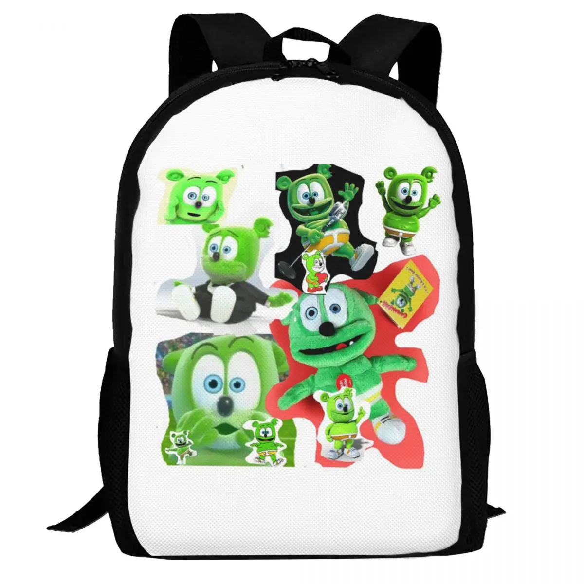 Gummibar (the Gummy Bear) Backpack Daypack Large Capacity Kids BookBag School Bag Shoulder Bags for Men Women
Gummibar (the Gummy Bear) Backpack Daypack Large Capacity Kids BookBag School Bag Shoulder Bags for Men Women