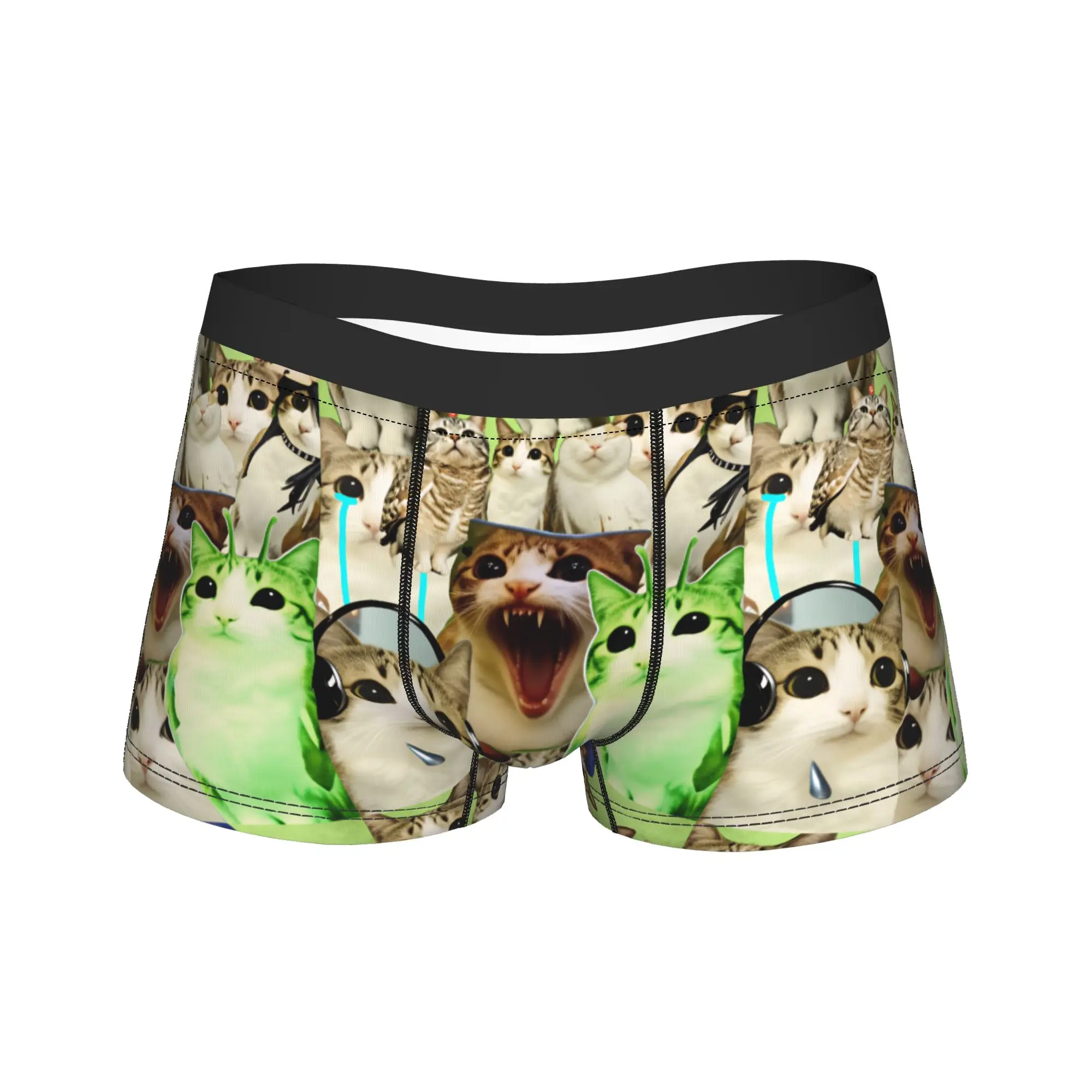 Chaos Meowl Cat Collage Boxer Brief Underwear Quality Male Breathable Boxer Shorts Printing Oversize Underpants
Chaos Meowl Cat Collage Boxer Brief Underwear Quality Male Breathable Boxer Shorts Printing Oversize Underpants