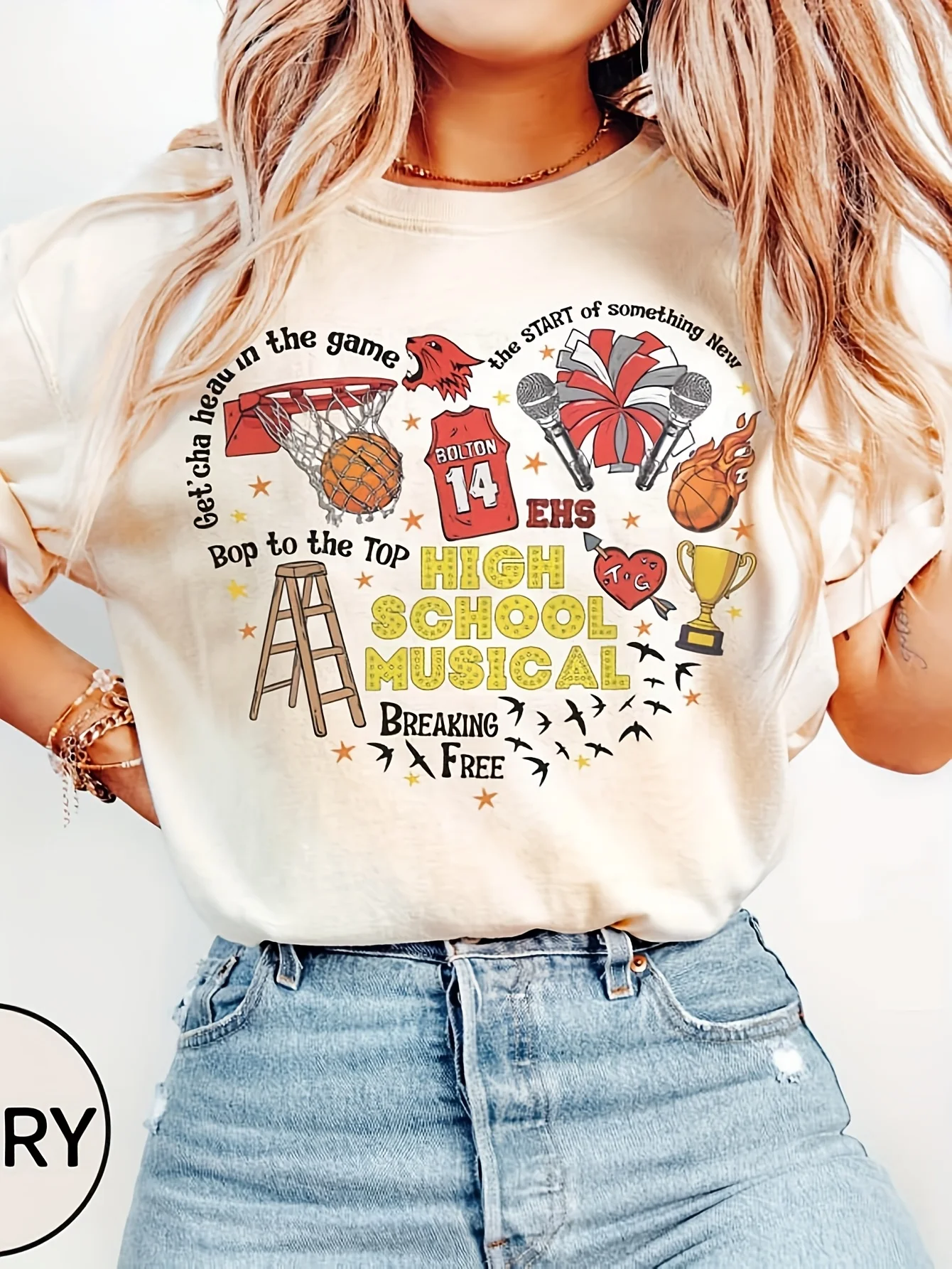 Disney vintage disney canal high school camisa de amor musical série musical leste troy bolton amante camisa de viagem meninas
Disney vintage disney canal high school camisa de amor musical série musical leste troy bolton amante camisa de viagem meninas