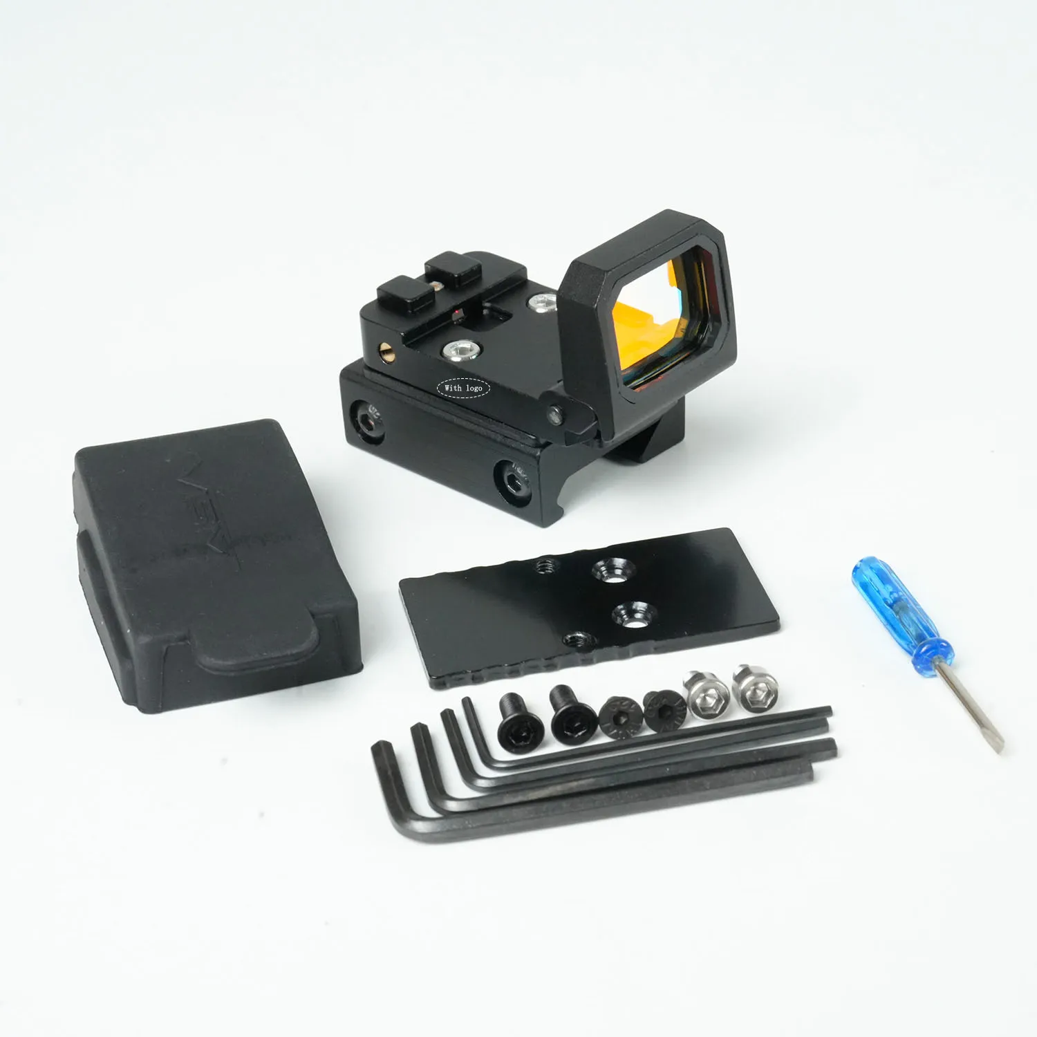 Tactical Red Dot Sight Scope VIS*/R*R Mini Red Dot Sight VIS* Flip Up sight For G17 Pistola And 20 MM Picatinny Rail
Tactical Red Dot Sight Scope VIS*/R*R Mini Red Dot Sight VIS* Flip Up sight For G17 Pistola And 20 MM Picatinny Rail
